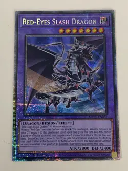 Yugioh Red-Eyes Slash Dragon x 3 - 1st Edition Starlight Rare NM - Free Holo - Image 2