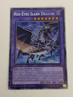 Yugioh Red-Eyes Slash Dragon x 3 - 1st Edition Starlight Rare NM - Free Holo - Image 3