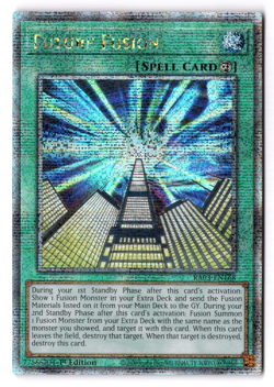 Future Fusion NM* 1st Edition (Quarter Century Secret Rare) Yu-Gi-Oh!-UnltdCards - Image 1
