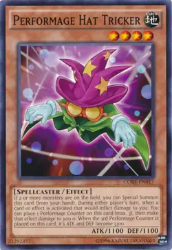 Performage Hat Tricker - CORE-EN017 - Common - Unlimited Edition - Moderately Pl - Image 1