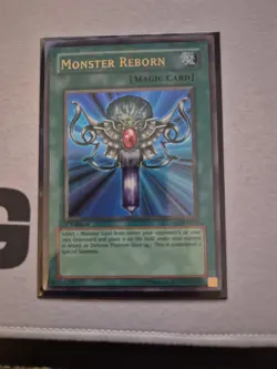 Monster Reborn | LOB-E096 - 1st Edition | Ultra Rare YuGiOh Legend of Blue-Eyes - Image 1