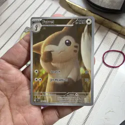 Furret 168/159 Sv09: Journey Together Illustration Rare Holo Pokemon Tcg Card NM - Image 1