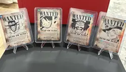 Luffy Ace Sabo Roger OP13 SEC SP Wanted Set Carrying on His Will One Piece Card - Image 2