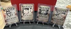 Luffy Ace Sabo Roger OP13 SEC SP Wanted Set Carrying on His Will One Piece Card - Image 3
