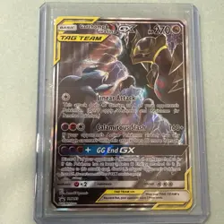 Pokemon TCG Garchomp & Giratina GX SM193 Sun & Moon Promo Card - Image 1
