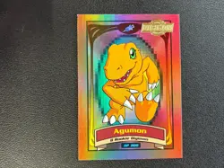 Agumon 2000 Series 2 Holo Foil Digimon Card #D1 E41 - Image 1