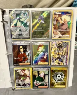 Pokemon Binder Collection Starter - 80 Card Lot Ultra Rares Foils & More - Image 1
