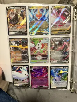 Pokemon Binder Collection Starter - 80 Card Lot Ultra Rares Foils & More - Image 3