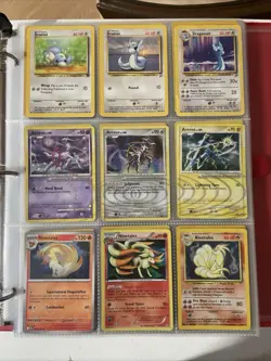 Pokemon TCG binder sleeve lot rare ex cards and vintage rare cards included - Image 2