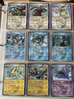 Pokemon TCG binder sleeve lot rare ex cards and vintage rare cards included - Image 4
