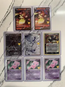 Celebrations 25th Anniversary Pokemon Tcg Raw Card Lot Mew Charizard Greninja ?? - Image 1