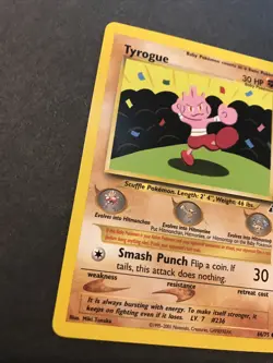 Tyrogue 66/75 Neo Discovery Basic Pokemon Card - Image 2