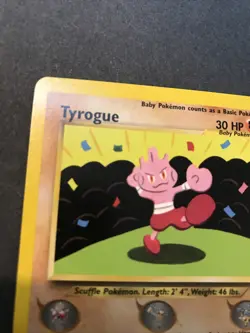 Tyrogue 66/75 Neo Discovery Basic Pokemon Card - Image 3