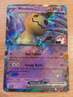 Mimikyu ex (Stamped) - 004 (Prize Pack Series Cards) - Near Mint NM - Image 1