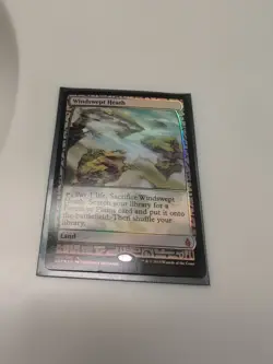 Windswept Heath - Foil English MTG Zendikar Expeditions - Image 1