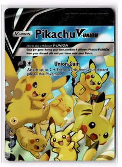 Pikachu V-Union - SWSH139 SWSH: Sword & Shield Promo Cards Holo NM - Image 1