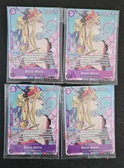Black Maria (Illustration Box Vol.2) OP08-074 One Piece Promotion Cards Foil - Image 1