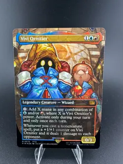 Vivi Ornitier (Borderless) (Chocobo Track Foil) Final Fantasy Foil 0570 - Image 1