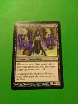 Disciple of the Vault Mirrodin Foil - Image 1