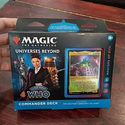 WOTC MTG - Doctor Who Commander Decks (3) Masters of Evil, Science!, Paradox... 195166228815 - Image 2
