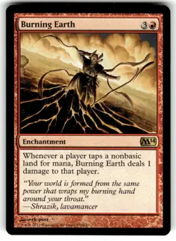 Burning Earth Core Set 2014 (M14) Regular MTG NM - Image 1