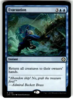 Evacuation Commander: the Lost Caverns of Ixalan Regular MTG - Image 1