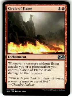 Circle of Flame Core Set 2015 (M15) Regular MTG - Image 1