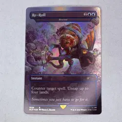 SLD Re-Roll - Rewind (Borderless) Secret Lair Drop Foil MTG NM - Image 1
