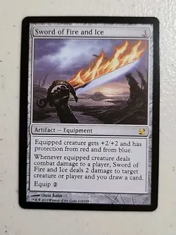 Mtg Sword of Fire and Ice Modern Masters Regular NM 🗡 - Image 1
