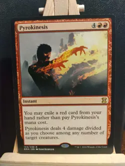 Pyrokinesis - Eternal Masters - Rare - NM (see pics) MTG - Image 1