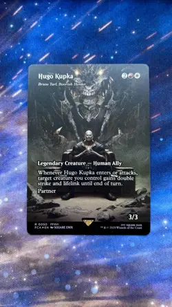 Hugo Kupka/ Bruse Tarl, Boorish Herder - Borderless (Foil) (FCA) - Image 1
