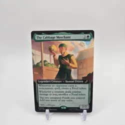 The Cabbage Merchant REGULAR Extended Art MTG Avatar The Last Airbender #203 - Image 1
