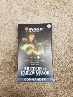 MTG Magic: The Gathering Murders at Karlov Manor Commander Deck Deadly Disguise - Image 1