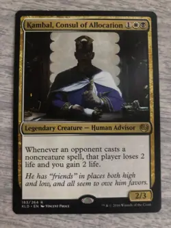 MTG - Kambal, Consul of Allocation 183 Regular NM Kaladesh FREE SHIPPING - Image 1