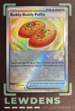 Buddy-Buddy Poffin POKE BALL Reverse - 101/131 - Prismatic Evolutions - Pokemon - Image 1