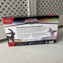 Pokemon TCG Prismatic Evolutions Premium Figure Collection Box New & Sealed - Image 2