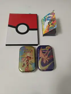 Pokemon Collection Illustration Rare/Mega Evolution/Promo/Full Art Binder Lot - Image 1