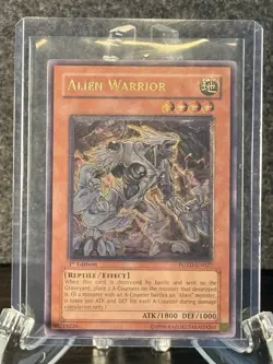 Yugioh! ALIEN WARRIOR [POTD-EN027] ULTIMATE RARE - 1st Edition - Near Mint (NM) - Image 3