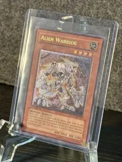 Yugioh! ALIEN WARRIOR [POTD-EN027] ULTIMATE RARE - 1st Edition - Near Mint (NM) - Image 4