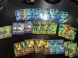 pokemon cards Leafeon RR lots 24 s.Chinese Holo J31 - Image 1