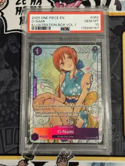 O-Nami (Illustration Box Vol.1) OP05-062 One Piece Promotion Cards Foil - Image 1