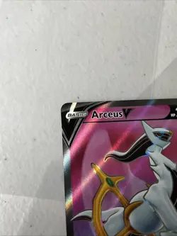 Arceus V Brilliant Stars 165/172 Ultra Rare Full Art SWSH Holo Pokemon Card - Image 4