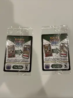 (2) Sprigatito ex 087 Sv: Scarlet & Violet Holo SEALED PROMO Pokemon Cards - Image 2