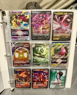 Pokemon Binder Collection | 80 Card Lot Full Arts, Ultra Rares + More! - Image 1