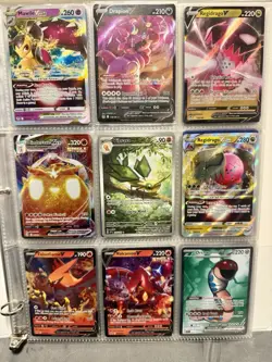 Pokemon Binder Collection | 80 Card Lot Full Arts, Ultra Rares + More! - Image 2