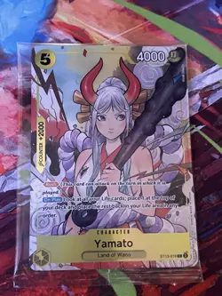 Yamato (Illustration Box Vol.2) ST13-016 One Piece Promotion Cards Foil sealed - Image 1