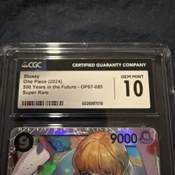 One Piece Card Game Stussy OP07-085 CGC 10 English - Image 2