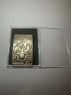 1999 Burger King Pokemon Charizard Nintendo 23K Gold Plated Trading Card - Image 1
