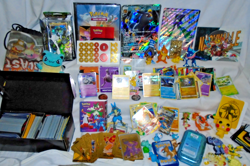 Huge Pokemon Card lot Mixed lot Foil Rare figures Battle academy Fates Collide - Image 1