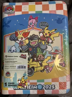 Pokemon World Championships Anaheim 2025 Card Binder New Sealed - Image 1